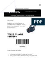 Skullcandy Warranty Claim Info PDF