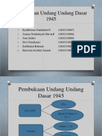 Pembukaan Undang Undang Dasar 1945