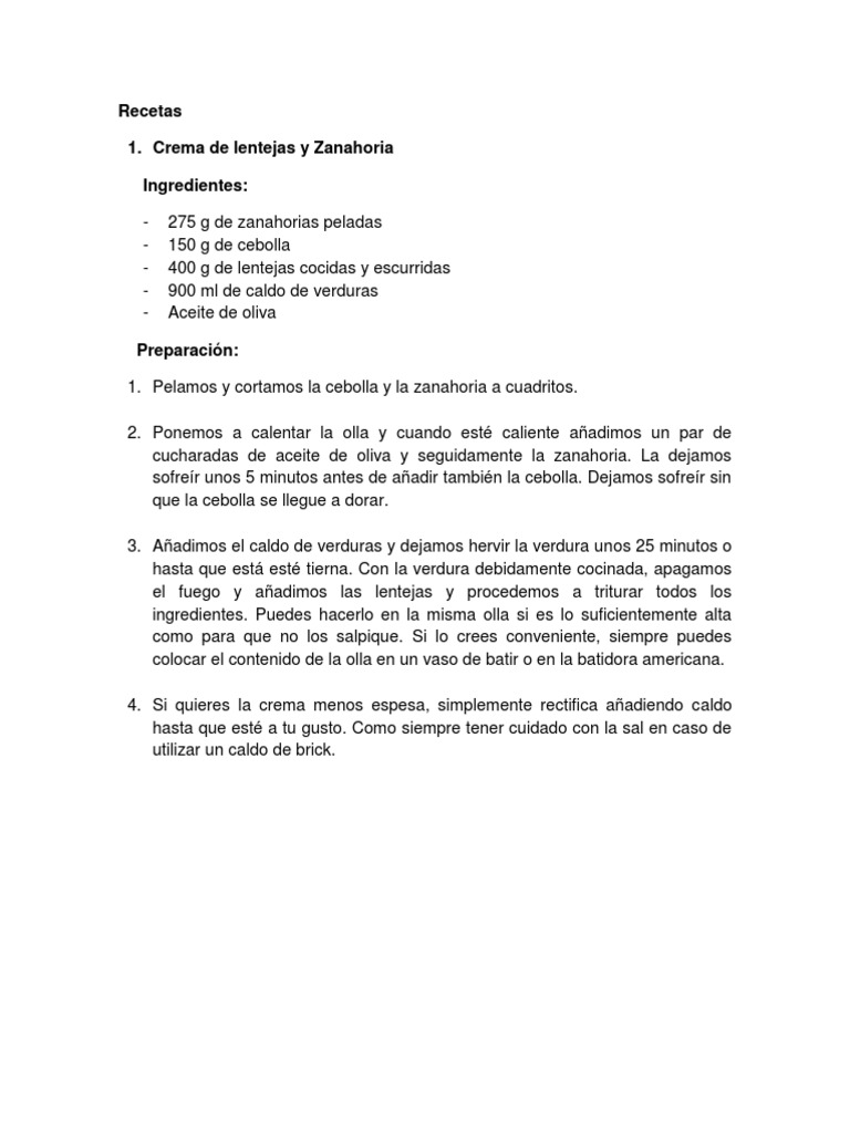 Recetas Ayuno De Daniel Pdf Ensalada Salsa