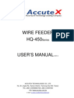 Accutex Hq-450 - Series User's Manual - Eng