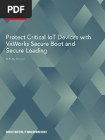 Protect Critical Iot Devices With Vxworks Secure Boot and Secure Loading