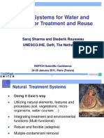 SISTEMAS NATURALES PRA TRATAMIENTO Y REUTILIZACIÓN DE AGUAS-PARIS-2011-UNESCO-W3-2 - 5-3 - GEN - PRS - Natural - Treatment - Systems - in - UWM PDF