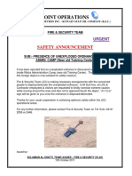 1238-SECURITY ANNOUNCEMENT UNEXPLODED ORDNANCE 10 OCTOBER 2011.docx