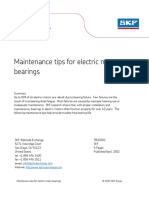 SKF Maintenance Tips for Electric Motor Bearings