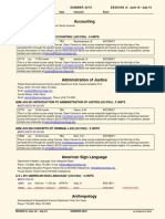 LAPC Schedule of Classes Summer 2019 Session A