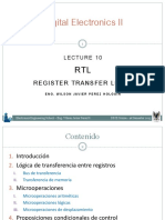 Digital Electronics II: Register Transfer Level