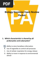 Biology Keystone Exam Review