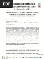 Proposta Pedagógica Do Sistema Municipal de Ensino de Bauru