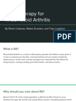 Rheumatoid Arthritis Gene Therapy