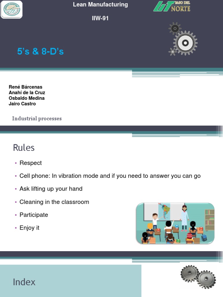 5S and 8D Methodologies in Lean Manufacturing | PDF | Lean ...