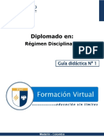 Guia Didactica 1-RD Generalidades Del Régimen Disciplinario