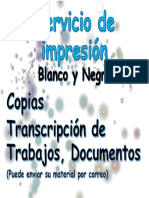 Servicio de Impresión