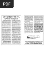 Panfleto Estagio Probatorio