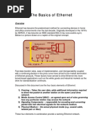 The Basics of Ethernet The Basics of Ethernet The Basics of Ethernet The Basics of Ethernet