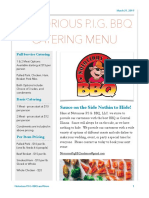 Full Catering Menu PDF