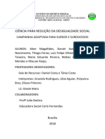 Projeto - Campainha para Surdos e Surdocegos (Sala de Recursos DA)