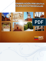 Manual de Conservacion Preventiva de Bienes Inmuebles Patrimoniales PDF