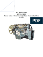 Manual de Uso y Mantenimiento Del Motor Diesel de EURO III de Serie D12 D12国Ⅲ柴油机说明书