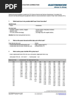 Checklist for Power Factor Correction Engl