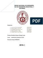 Auditoría de Sistemas - Monografía