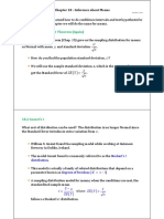 18.1 The Central Limit Theorem (Again) : Chapter 18 - Inference About Means