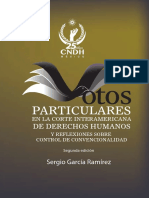 Votos Particulares en La CIDH