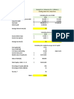 Young & Co.'s Brewery, P.L.C. (YNGA.L) Finding WACC For A Real Firm