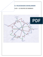 Esquema de 2 Velocidades Dahalander 4 y 8 Polos