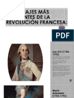 PERSONAJES MAS IMPORTANTES DE LA REVOLUCIÓN FRANCESA