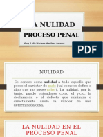 La Nulidad en El Proceso Penal