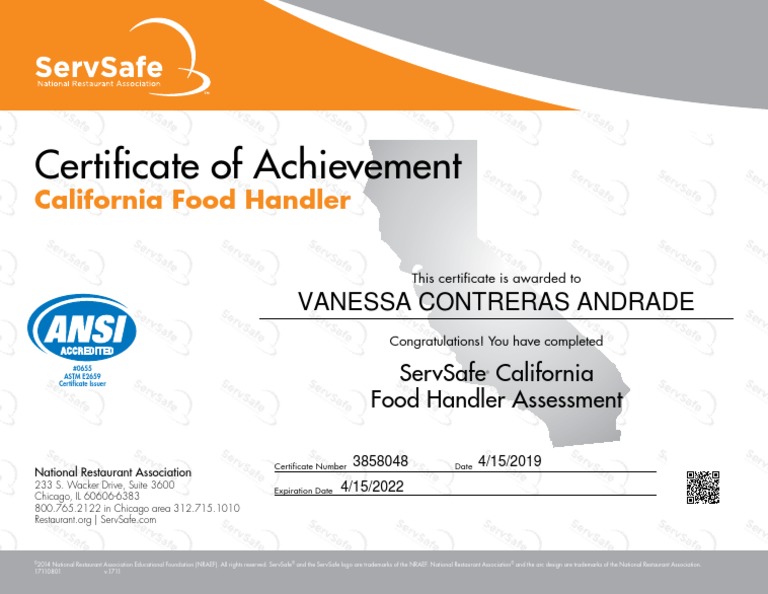 safeserv free food handler