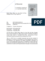 Effect of K2O content on breakdown strength and energy storage in glass-ceramics