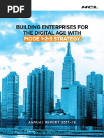 Hclannual Report 2018 Pdf Cloud Computing Sap Se