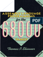 Asm Lang Prog 68K Family