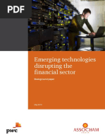 Emerging Technologies Disrupting The Financial Sector PDF