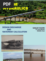 Design Discharge for Waterways | PDF | Flood | Discharge (Hydrology)
