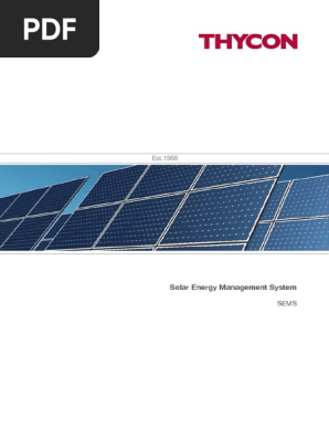 Sems Brochure Power Inverter Solar Power