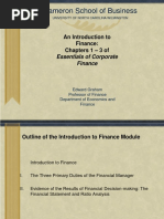 Finance Intro