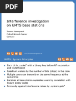 Interference Detection UMTS