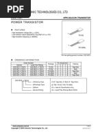 c5198 Transistor Datasheet | PDF | Bipolar Junction Transistor