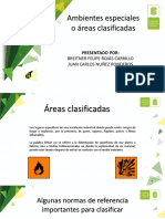 Areas Clasificadas