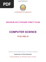 11th STD Computer Science Volume II EM