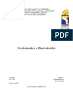 Biolementos y Biomoleculas