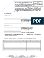 Acta de Instalación Del Comité Técnico de Seguridad y Salud en El Trabajo