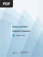 Apoio Judiciário - Questões Frequentes 2019