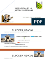 Poder Judicial en La Constitución Peruana