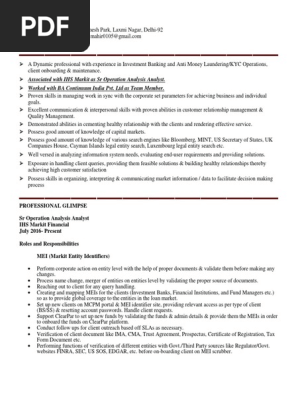 New Mahir Updated CV