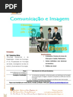 Folheto de divulgação de Formação em Comunicação e Imagem