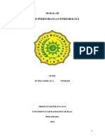 Sejarah Dan Perkembangan Epidemiologi