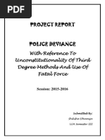 Police Deviance